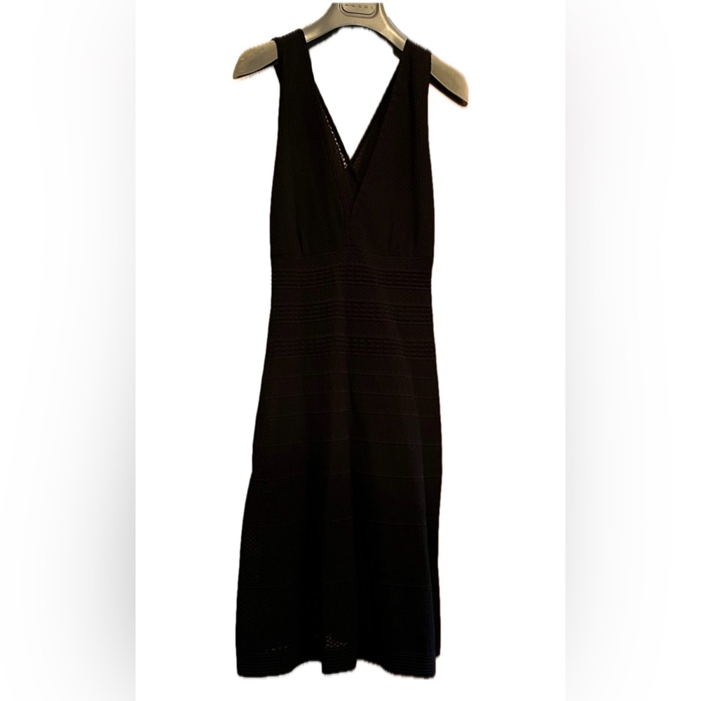 Missoni Sophisticated Black Crisscross Dress Sz 10, IT46